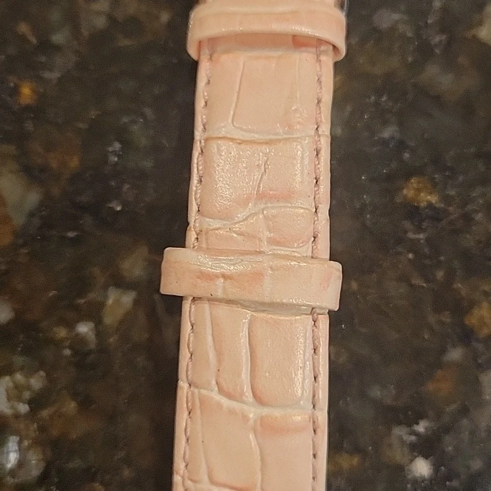 HONORA Watch Light Pink Genuine  Leather